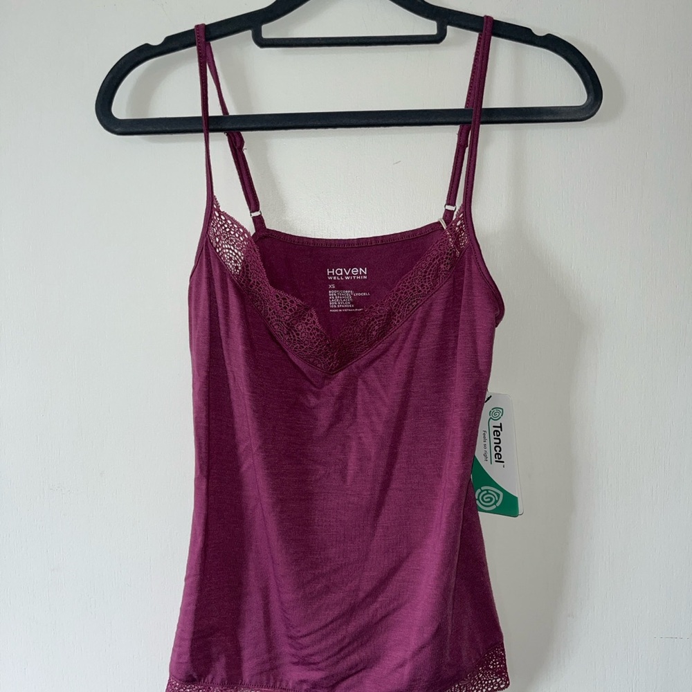 Haven lace Sleeveless Camisole